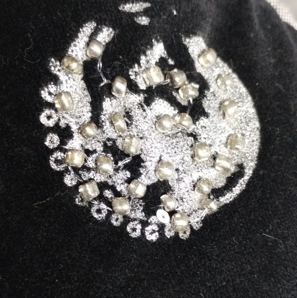 Big Beaded Moon Pillow - Picture 6 of 9